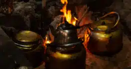 Teezubereitung in Arabien